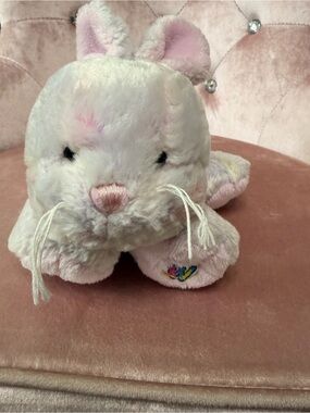 GANZ Pastel Pink Bunny Plush Small Pet Toy